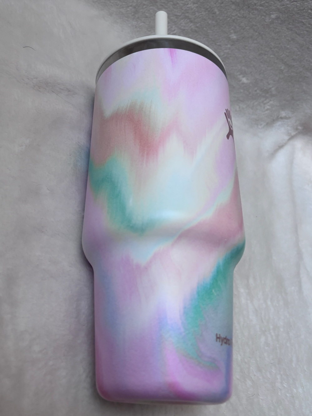 Hydro Flask 32oz Sugar Rush Limited Edition Travel Tumbler Cup Handle Straw - Picture 3 of 8
